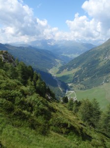 Blick Richtung Schmirntal Blick Richtung Schmirntal
