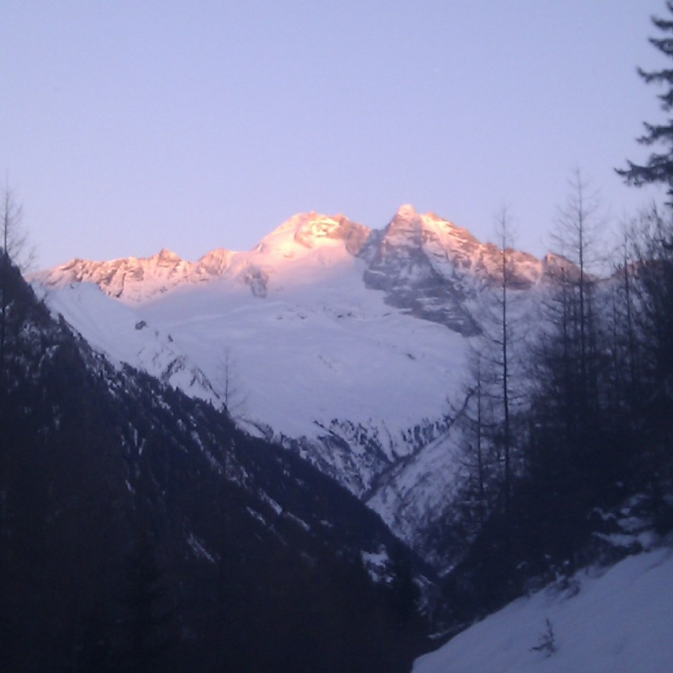 Blick Richtung Fußstein von Padaun