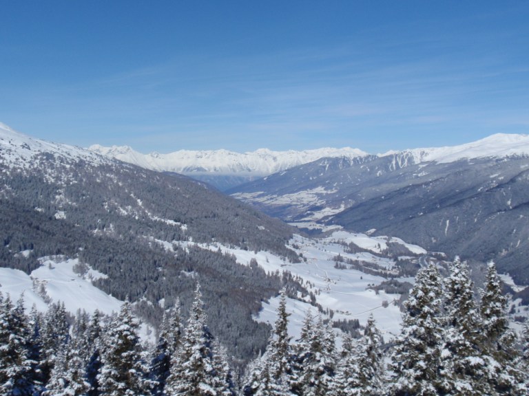 Sattelberg -  Richtung Innsbruck