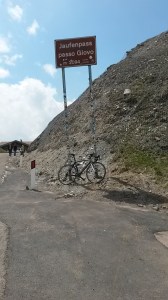 Angekommen am Jaufenpass