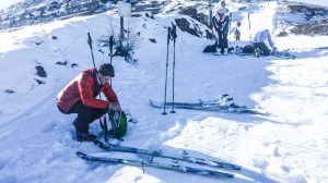 Skitour Bergeralm mit Roman